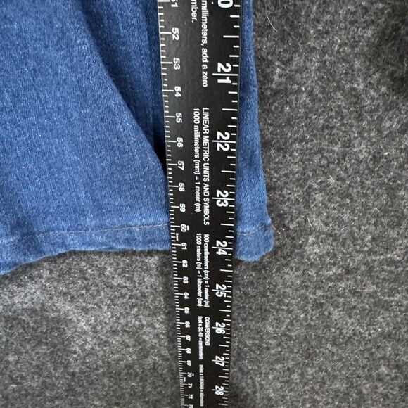 7 For All Mankind Jeans Womens 30 Blue Bootcut Stretch Welt Pockets Made USA - Picture 6 of 10